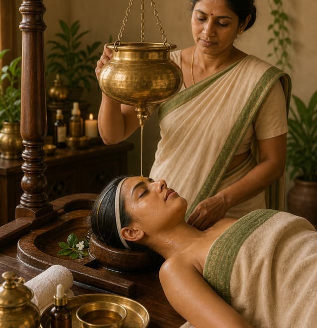 Ayurvedic oil therapy